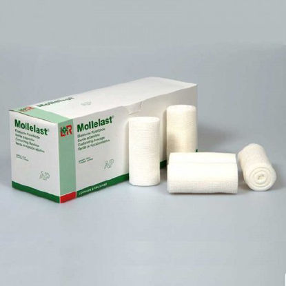 Picture of Conforming Bandage Mollelast® Viscose / Polyamide 1-3/5 Inch X 4-2/5 Yard Roll Shape NonSterile19410