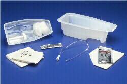 Picture of Intermittent Catheter Tray Curity™ Open System / Urethral 14 Fr. Without Balloon Vinyl406622-
