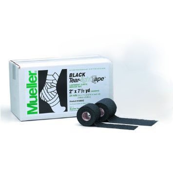 Picture of Athletic Tape Mueller® Tear-Light® Easy Tear Elastic Adhesive 2 Inch X 7-1/2 Yard Black NonSterile130642