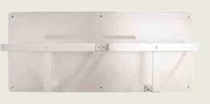 Picture of Bedpan Rack, Double Beam® Aluminum-Side by Side, 12 X 28 Inch303526