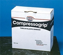 Picture of Elastic Tubular Support Bandage Compressogrip® 2-1/2 Inch X 11 Yard 20 to 25 mmHg Pull On White Size B NonSterile4045