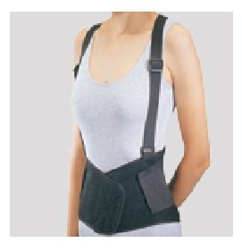 Picture of Lumbar Sacral Support DonJoy® X-Small Hook and Loop Closure 22 to 24 Inch Waist Circumference 8 Inch Adult79-89142