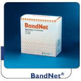 Picture of Elastic Net Retainer Dressing BandNet™ Tubular Poly-Covered Nylon / Rubber 25 Yard Size 10 White X-Large Axilla / Abdomen / Chest NonSterileBA2510