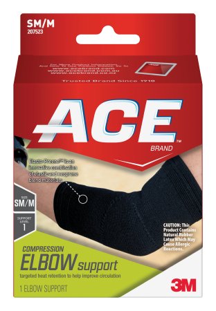 Picture of Elbow Support 3M™ Ace™ Small / Medium Left or Right Elbow Black207523