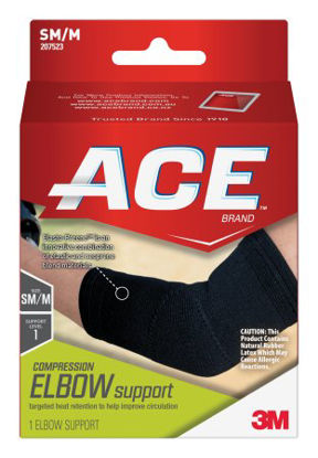 Picture of Elbow Support 3M™ Ace™ Small / Medium Left or Right Elbow Black207523