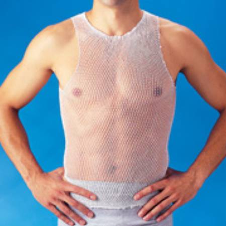 Picture of Elastic Net Retainer Dressing Surgilast® Pre-Cut Tubular / Pre-Cut Elastic Small / Medium White Perineum NonSterileGL620