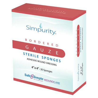 Picture of Gauze Sponge Simpurity™ Cotton 12-Ply 4 X 4 Inch Square SterileSNS52316