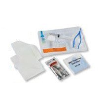 Picture of Indwelling Catheter Tray Dover™ Foley 18 Fr. 5 cc Balloon Silicone Elastomer Coated Latex407718-