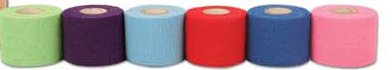 Picture of Cohesive Bandage CoFlex®·LF2 6 Inch X 5 Yard 20 lbs. Tensile Strength Self-adherent Closure Neon Pink / Blue / Purple / Light Blue / Neon Green / Red NonSterile9600CP