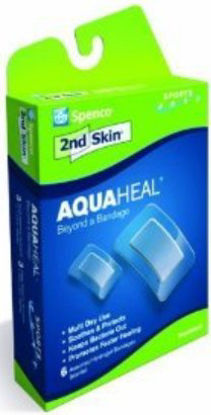 Picture of Hydrogel Bandage Spenco® 2nd Skin® AquaHeal® 3 - 1 X 2.2 Inch, 3 - 1.75 X 3 Inch Sterile4823900
