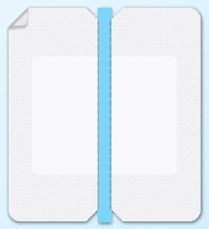 Picture of I.V. Specialty Dressing VALGuard™ Film 4 X 4-1/2 Inch Sterile67V1110
