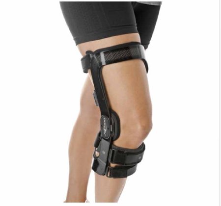 Picture of Knee Brace OA FullForce® Medial Large D-Ring / Hook and Loop Strap Closure 21 to 23-1/2 Inch Thigh Circumference / 15 to 17 Inch Knee Circumference / 16 to 18 Inch Calf Circumference Right Knee11-1578-4
