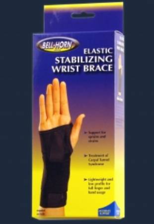 Picture of Wrist Brace Bell-Horn® Stabilizing Low Profile Cotton / Elastic Right Hand Black X-Small191XS