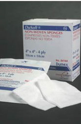 Picture of Nonwoven Sponge Dusoft Polyester / Rayon 4-Ply 3 X 3 Inch Square Sterile84133