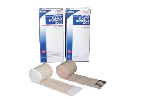 Picture of Elastic Bandage 2 Inch X 4-1/2 Yard Standard Compression Clip Detached Closure Tan NonSterile502