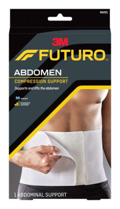 Picture of Abdominal Binder 3M™ Futuro™ Medium Hook and Loop Closure 32 to 42 Inch Waist Circumference Adult46201ENR