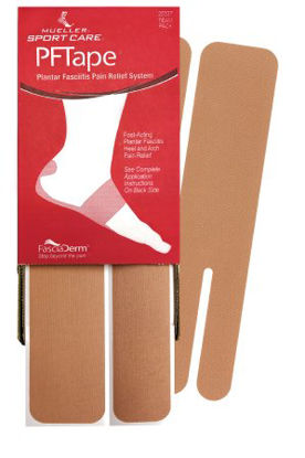 Picture of Plantar Fasciitis Tape Mueller® PFTape® Rayon / Adhesive Tan NonSterile25337