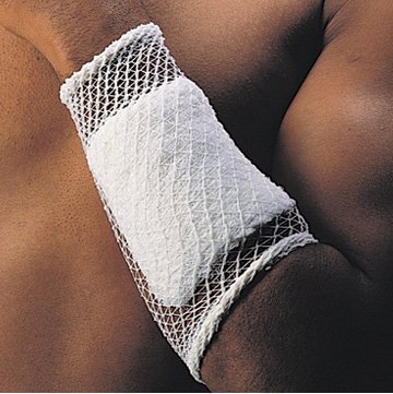 Picture of Elastic Net Retainer Dressing Stretch Net™ Tubular Elastic 10 Yard Size 10 White Chest / Abdomen / Axilla NonSterile10-7111