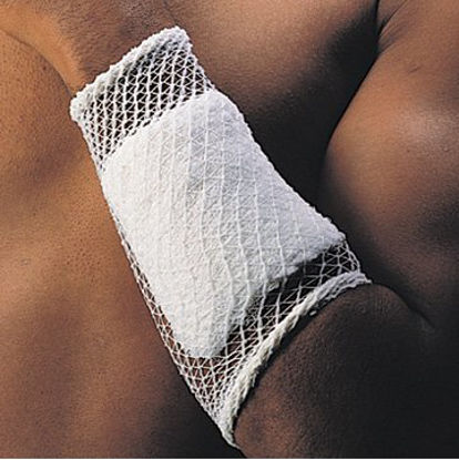 Picture of Elastic Net Retainer Dressing Stretch Net™ Tubular Elastic 10 Yard Size 10 White Chest / Abdomen / Axilla NonSterile10-7111