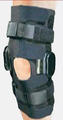 Picture of Knee Brace ACTION™ X-Small Hook and Loop Closure 13-1/2 to 15-1/2 Inch Circumference 13 Inch Length Left or Right Knee79-94402