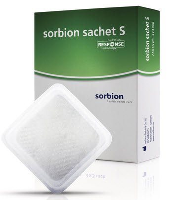 Picture of Wound Dressing Cutimed® Sorbion® Sachet S Cellulose / Gel Forming Polymer 6 X 6 Inch7323212