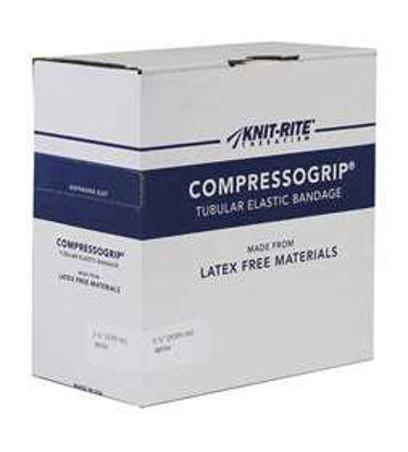 Picture of Elastic Tubular Support Bandage Compressogrip® 8 Inch X 11 Yard 20 to 25 mmHg / 35 to 50 mmHg Pull On White Size K NonSterile41202
