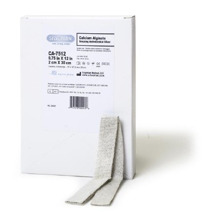 Picture of Silver Calcium Alginate Dressing Silverlon® 3/4 X 12 Inch Rope SterileCA-7512