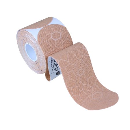 Picture of Kinesiology Tape Theraband™ Pre-Cut Cotton / Spandex 2 X 10 Inch Beige NonSterile12752