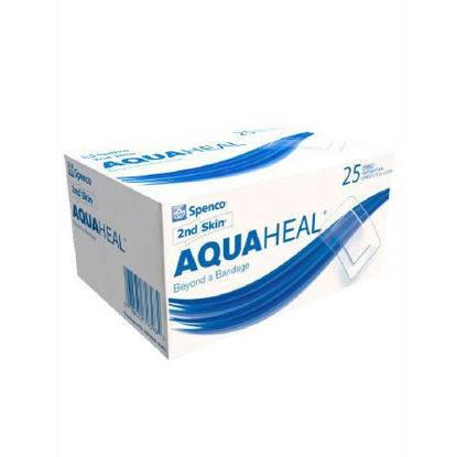 Picture of Hydrogel Bandage Spenco® 2nd Skin® AquaHeal® 1-3/4 X 3 Inch Rectangle 25 Count Sterile4823700