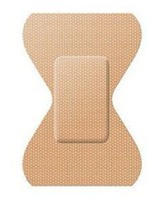 Picture of Adhesive Strip American® White Cross 1-3/4 X 3 Inch Fabric Fingertip Tan SterileFV3UR