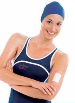 Picture of Transparent Film Dressing with Pad Leukomed®T plus Rectangle 4 X 10 Inch 3 Tab Delivery Without Label Sterile7238203