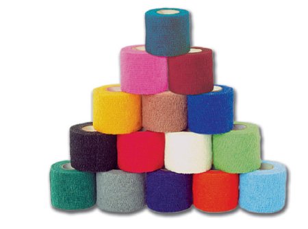 Picture of Cohesive Bandage PowerFlex® 4 Inch X 6 Yard 23 lbs. Tensile Strength Self-adherent Closure White NonSterile3740WH