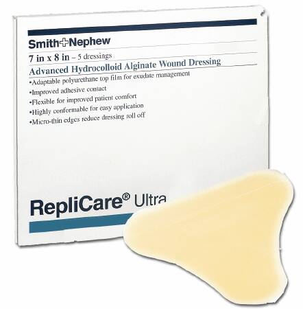 Picture of Hydrocolloid Dressing Replicare Ultra 7 X 8 Inch Sacral Sterile59484900