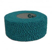 Picture of Cohesive Bandage CoFlex® 1 Inch X 5 Yard 14 lbs. Tensile Strength Self-adherent Closure Teal NonSterile3100TE