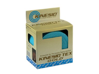Picture of Kinesiology Tape Kinesio® Tex Gold™ Water Resistant Cotton 2 Inch X 5-1/2 Yard Blue NonSterile24-4912