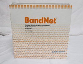 Picture of Elastic Net Retainer Dressing BandNet™ Tubular Poly-Covered Nylon / Rubber 50 Yard Length Size 9 White Large Axilla / Abdomen / Chest NonSterileBA5009