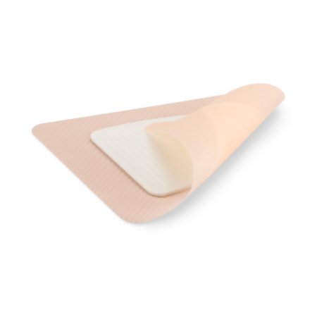 Picture of Silicone Foam Dressing TRIACT 6 X 8 Inch Rectangle Silicone Adhesive with Border Sterile550764
