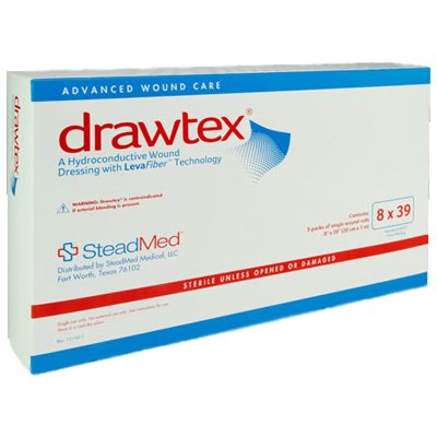 Picture of Non-Adherent Dressing Drawtex® LevaFiber 8 X 39 Inch00307