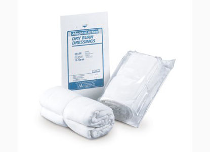 Picture of Burn Dressing Medical Action Mesh Gauze 18-Ply 36 X 36 Inch Square Sterile12-728-09
