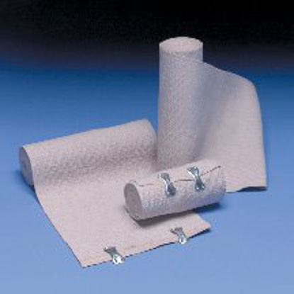 Picture of Elastic Bandage 4 Inch X 5 Yard Standard Compression Single Hook and Loop Closure Tan Sterile9810-45