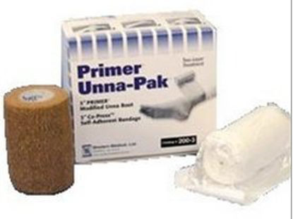 Picture of Unna Boot / Self Adherent Bandage Unna-Pak® Primer® / Duban® Unna Boot: 3 Inch X 10 Yard / Bandage: 5 YardGL2003