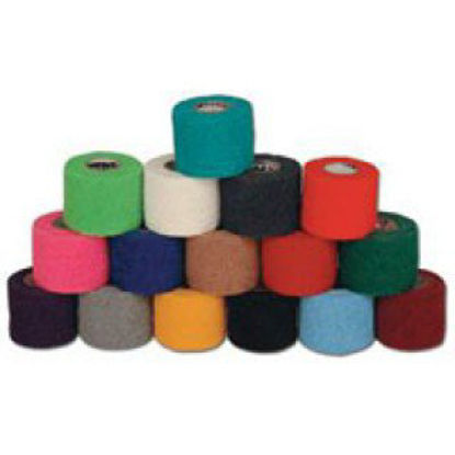 Picture of Cohesive Bandage PowerFlex® 1 Inch X 6 Yard 23 lbs. Tensile Strength Self-adherent Closure Blue NonSterile3710BL-048