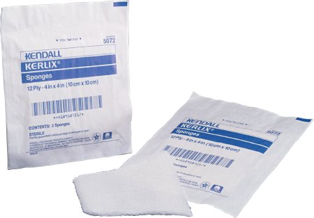 Picture of USP Type VII Fluff Dressing Kerlix™ Fluff Dried Woven Gauze 12-Ply 4 X 4 Inch Square NonSterile4032