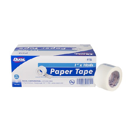 Picture of Medical Tape Dukal™ Microporous Paper 1 Inch X 10 Yard White NonSterileP110