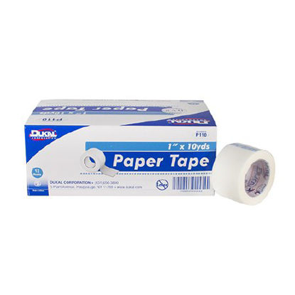 Picture of Medical Tape Dukal™ Microporous Paper 1 Inch X 10 Yard White NonSterileP110
