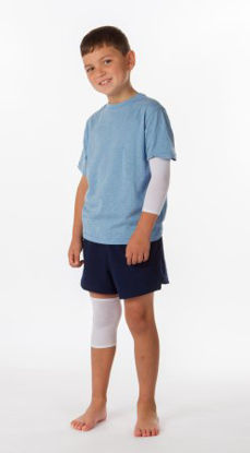 Picture of Eczema Treatment Sleeve Wrap-E-Soothe Sleeves ™ 94% TENCEL® Lyocell / 6% Spandex 9-1/2 to 12 Inch Circumference X-Large White Arms / Leg / Hand / Feet / Ankle NonSterile42212-XL