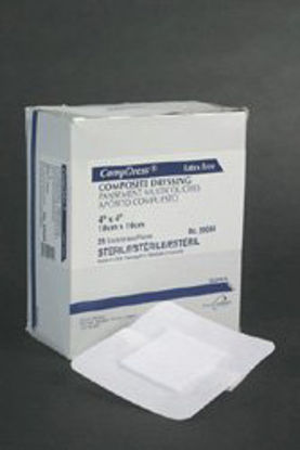 Picture of Adhesive Dressing Compdress® 6 X 6 Inch Gauze Square White Sterile89066
