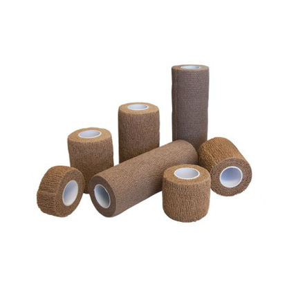 Picture of Cohesive Bandage Premier Pro™ 3 Inch X 5 Yard Standard Compression Self-adherent Closure Tan NonSterile8943
