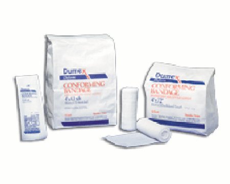 Picture of Conforming Bandage Duform Polyester / Rayon 1-Ply 4 Inch X 4-1/10 Yard Roll Shape NonSterile75104