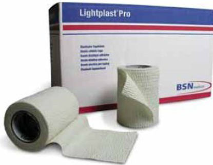 Picture of Elastic Adhesive Bandage Lightplast® Pro 2 Inch X 5 Yard Standard Compression No Closure Black NonSterile72880